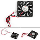 DC børsteløs køleventilator 12V 0,18A 6010s 60x60x10mm 2-benet CPU computerblæser