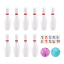 19cm leuchtende Bowlingkugel Set Kid Indoor &amp; Outdoor Party Spiel Spielzeug Geschenk