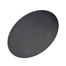 Oval blank aluminiumslegering nummerplade DIY Universal Passer til motorcykler