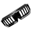 2023-2024 BMW X1 U11 U12 Glänzend Schwarz Frontstoßstangen-Nierengrill