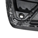 2019–2022 Audi Q3 S-Line 2 Stück glänzend schwarz Frontstoßstangen-Kühlergrillabdeckung
