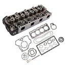 Complete cylinder head with valve spring and gasket set for Kubota V1505E V1505D