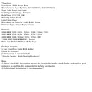 2007 BMW 323i/328i/328xi/335i/335xi Paar Vorne Nebelscheinwerfer ohne Bulbs 63176948373 63176948374
