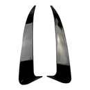 Tampa da saída de ar traseira em preto brilhante para Mercedes-Benz Classe C W205 C43 C63 2014–2019