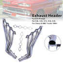 LS2 LS3 eksosmanifold toppstykke passer til Chevy C10 LS LS1 LS6 langt rør 1-7/8