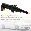 1997-2005 BMW 3-serie E46 frontstrålkastare Spolarmunstycke vänster 61678362823