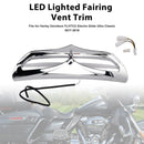LED-beleuchtete Verkleidungsentlüftungsblende für Electra Street Glide FLHTCU 2014-2022