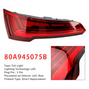 Piloto trasero LED izquierdo para Audi Q5 MK2 Facelift 2021-2024, 5 pines