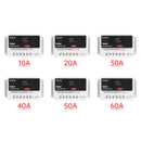 12V24V48V 10A-60A PWM Solarregler Automatischer Solarregler Eisenphosphat