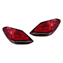 Mercedes-Benz W205 Facelift C300 (alamalli: 4Matic, perusmalli) 2019–2021 LED-takavalot/jarruvalot vasen + oikea 059067103 2059067203