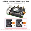 Raspberry Pi 5 PCIe zu M.2 E Key Erweiterungskarte für NGFF Wireless-Netzwerkkarte