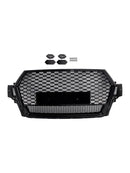 2016–2019 Audi Q7 SQ7 Frontstoßstange Kühlergrill in Hochglanzschwarz, Teilenummer 4M0853651F