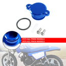 YAMAHA PW50 PAGW80 TODOS LOS MODELOS Bomba de inyección de aceite Tapón de bloqueo transparente Azul