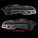 2010–2019 Jaguar XJ XJL Paar Frontscheinwerfer Objektiv Abdeckung Shell klar