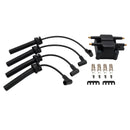 Ignition coil and spark plug cable set for Dodge Avenger (1995–1999) UF189 UF403 UF410