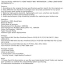 Vakuumpumpe 1899704 Für FORD TRANSIT MK7 MK8 RANGER 2.2 RWD LAND ROVER DEFENDER