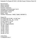 Mini Cooper S 1.6 16V Katalysator 1706F6 18307587713
