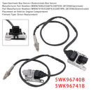 2013-2019 Kenworth T800 L6 11.9L Kit de sensores de NOx 5WK96740B 5WK96741B 4326874