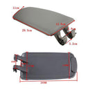 2001-2008 Audi A4 B6 B7 Grau Leder Armlehne Mittelkonsole Deckel 8E0864245E