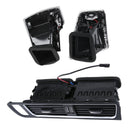 8R1820951 8R1820902 3-teiliges Set Mittelkonsolen-Lüftungsgitter für Audi SQ5 3.0L 2009-2017