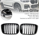 2018–2021 BMW X4 G02 X3 G01 G08 glänzend schwarzer Nierengrill vorne, Netzgrill 51138469959