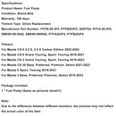 2021-2023 Mazda CX-30 Base, Preferred, Premium, Select High Pressure Fuel Pump PYFB-20-3F0