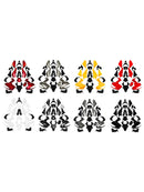 Fairing kit made of injection molded ABS plastic for Honda ADV 350 2022-2025