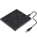 Type-C Usb 3.0 External Dvd Cd Rw Drive Brenner Großes Bohrgesicht Schwarz Pc