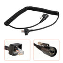 Cable de micrófono de mano KMC 27 para KENWOOD TK-690 TK-790 TK-890 TK-5710