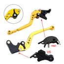 Long clutch and brake lever suitable for YAMAHA XSR900 XSR900GP MT-09 MT-09SP 2024-2025
