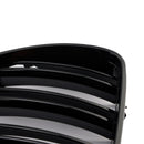 BMW X-serie X5 E53 (2004–2006) Frontgrill med nyredesign, blank sort