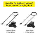 Trådløs mus Ladestation Dock-oplader til Logitech G903 GPW 3/4 Razer V2pro