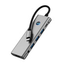 9 i 1 TYPE-C + USB3.0 USB2.0 HDMI SD/TF PD100W Audio Data Interface Hub Adapter