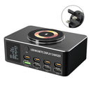 Carregador rápido 140W Carregador inteligente PD100W para notebook multiportas USB Reino Unido