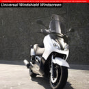 Universal Justerbar Clip On Windshield Extension Spoiler Wind Deflector Smoke