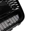 RS6 Style Front Mesh Honeycomb Grill Grille Fit Audi A6 S6 C7 2012-2015