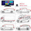 10,26"" Tragbares Bluetooth-Autonavigationssystem, kabelloses Carplay, großer HD-Touchscreen