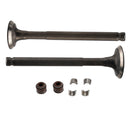 64 mm inntaks-/eksosventilpakningssett for Yiying Lexmoto GY6 139QMA 139QMB 50cm3
