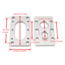 2-Pack Aluminum Bushing Bracket for the Holley Terminator x Max Firewall
