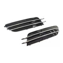 2012-2014 Audi A6 C7 1 par pára-choque dianteiro luz de nevoeiro moldura da tampa da grade