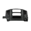 Center console trim for radio and air vents, black, for Dodge Ram 2500/3500 (2003–2005)