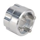Irrota takaiskusuojus iskunvaimentimesta. FOX DPX2:lle. Rebound cap -ohjain. Työkalu 398-00-761