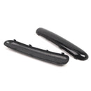 2001–2004 Mini One Cooper R50/R52/R53 Paar Frontstoßstangen-Zierleisten-Set, glänzend schwarz