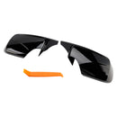 2 pieces M-Style exterior mirror caps for BMW E46 sedan E39 4-door 1998-2005