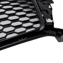 Audi Q3 RSQ3 frontgrill i bikubedesign (2016–2018), blank sort