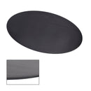 Oval blank aluminiumslegering nummerplade DIY Universal Passer til motorcykler