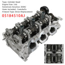 Uusi oikea sylinterikansi 05184510AJ Dodgelle, Chryslerille ja Jeep 3.6L