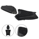 2024-2025 Para BMW R1300GS R 1300 GS Asiento delantero y trasero Juego de cojines para asiento Raider Negro 1