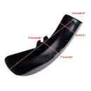 1989-2013 ABS-etulokasuoja Harley-Davidson Electra Glide ja Street Glide, musta