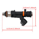 Boquilla de inyector de combustible de 1 pieza para Nissan Micra III (K12) NOTA (E11 NE11) 0280158013